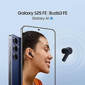 Smartphone Samsung Galaxy S25 FE 5G Tela 6,7” AMOLED 128GB 8GB RAM Câmera 50MP Azul
