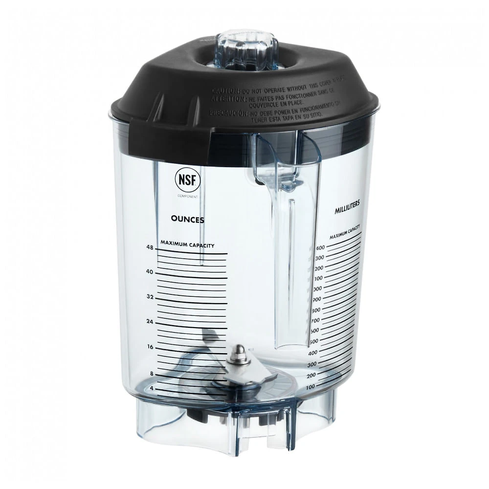 Jarra de Liquidificador 1.4 L Vitamix – Copa em Tritan™ Copoliester Clear com Tampa e Lâmina Úmida, 15978