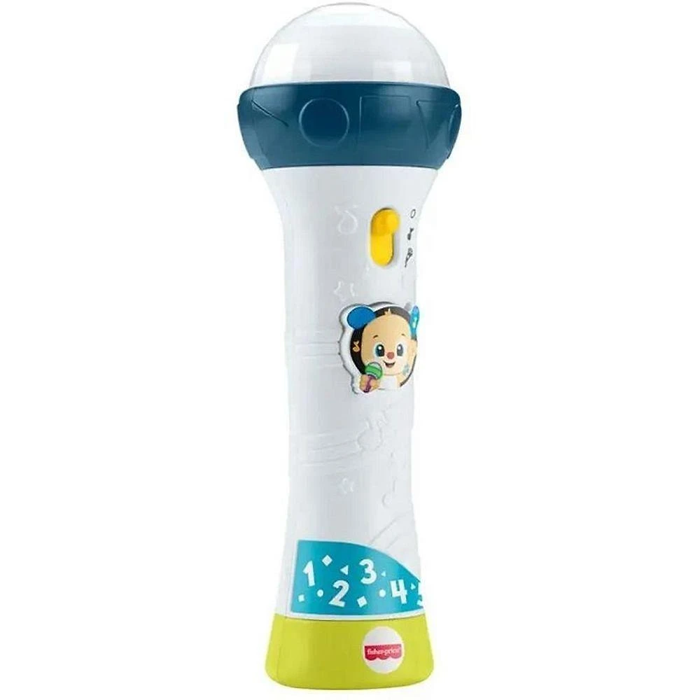 Microfone Infantil Aprender e Brincar com Gravador Mattel Fisher-Price