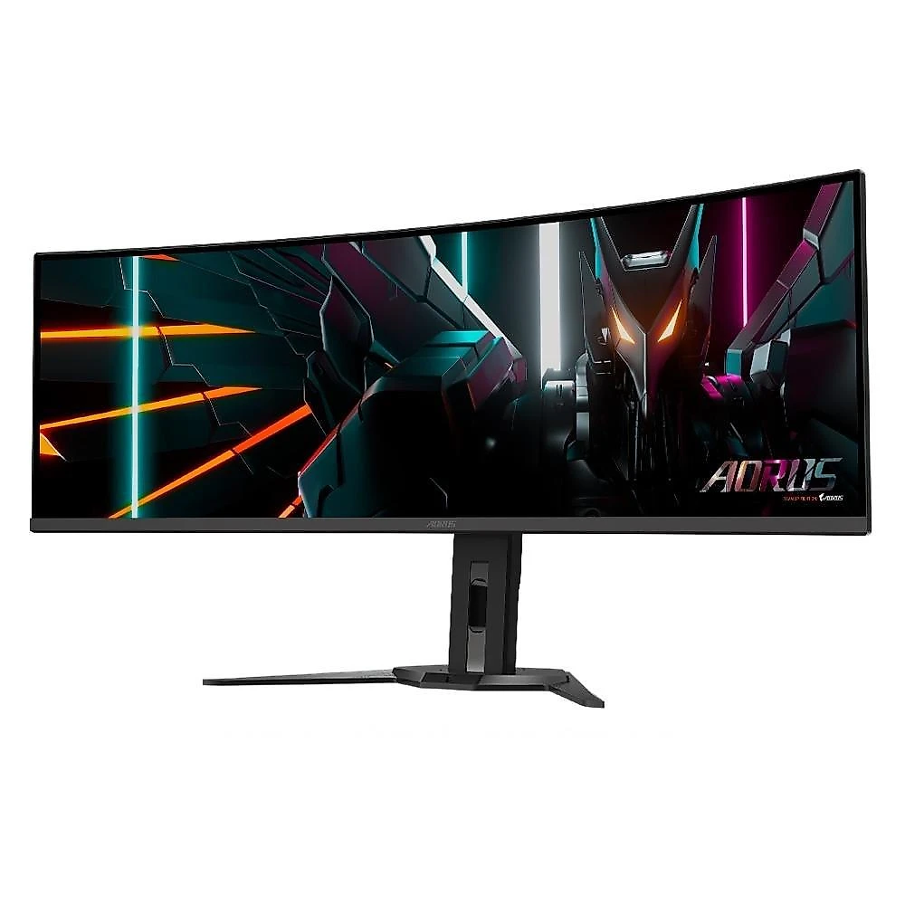 Monitor Gamer Gigabyte AORUS QD-OLED 49", DQHD, 144Hz, 0.03ms, FreeSync Premium Pro, HDR 400, Altura Ajustável, Som Integrado - CO49DQ-SA