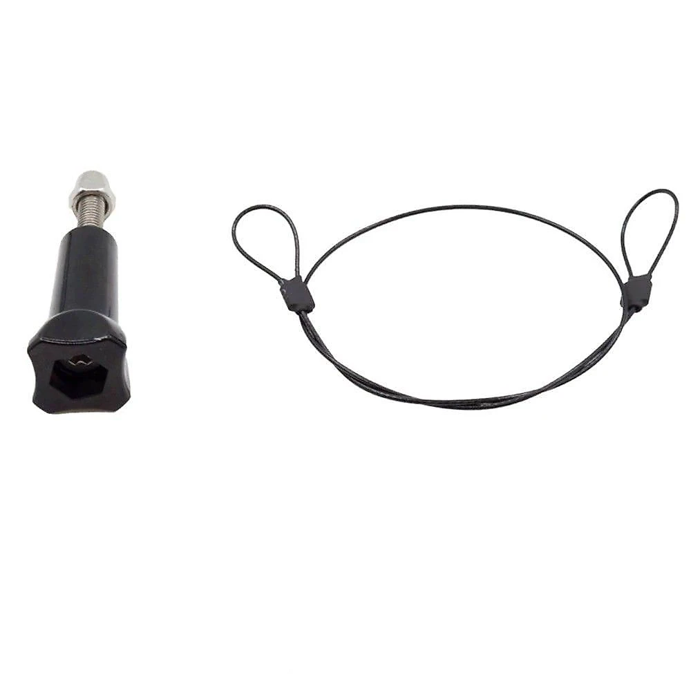 Cordão de Segurança em Aço Inoxidável 30cm para Câmeras de Ação