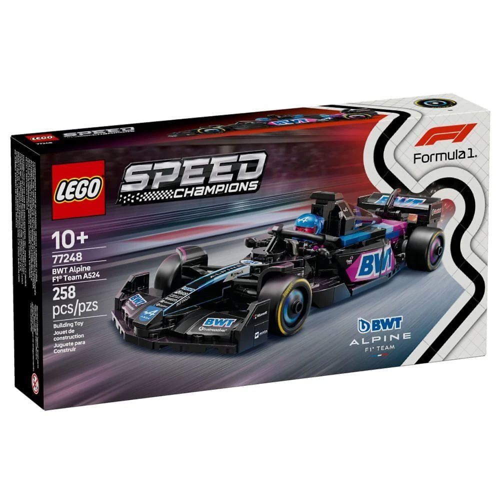Lego Speed - Bwt Alpine F1 Team A524 - 258 Peças - 77248
