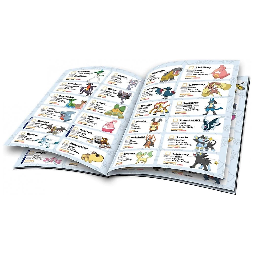 Brinquedo eletrônico Pokemon Trainer Guess Sinnoh Edition com Poké Bola de luz e som e guia de campo para adivinhar 107 Pokémon