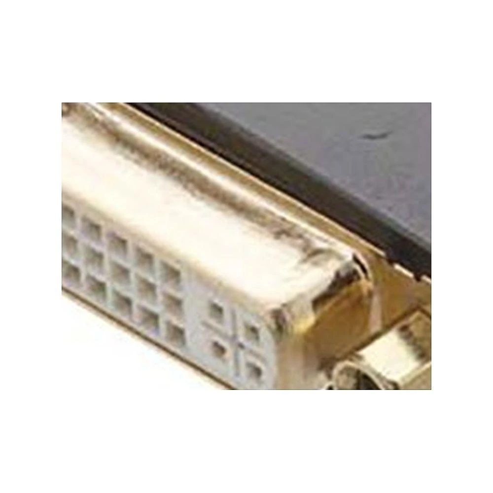 Adaptador ST-HDMI-DFM DVI Fêmea para HDMI Macho Conexao Digital Dourado NWT