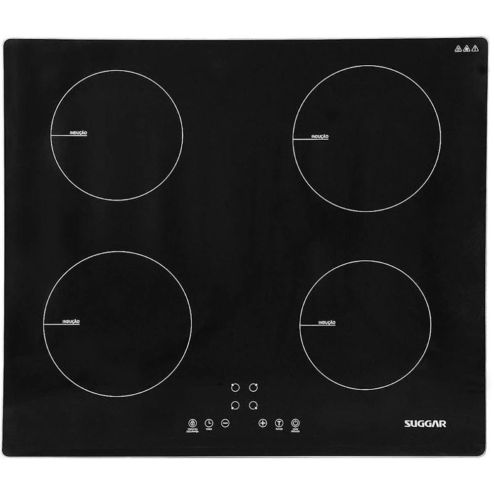 Cooktop De Indução 4 Zonas De Aquecimento Suggar 220V