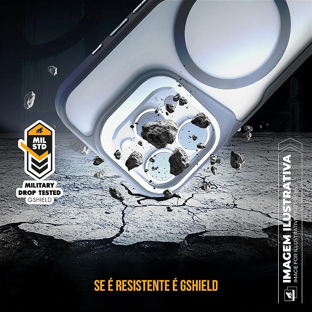 Capa para iPhone 16 Pro - MagSafe Venom - Preta - Gshield