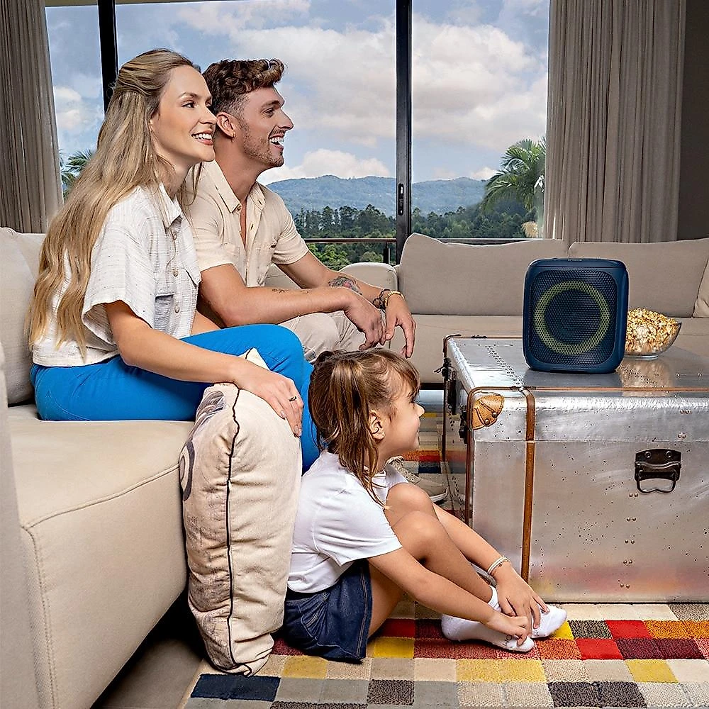 Caixa de Som Bluetooth Connect S50, Azul, Originais iPlace