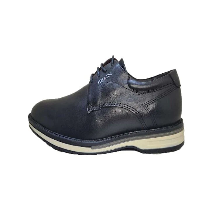 Sapato Ferracini de Couro Masculino - Preto - PRETO