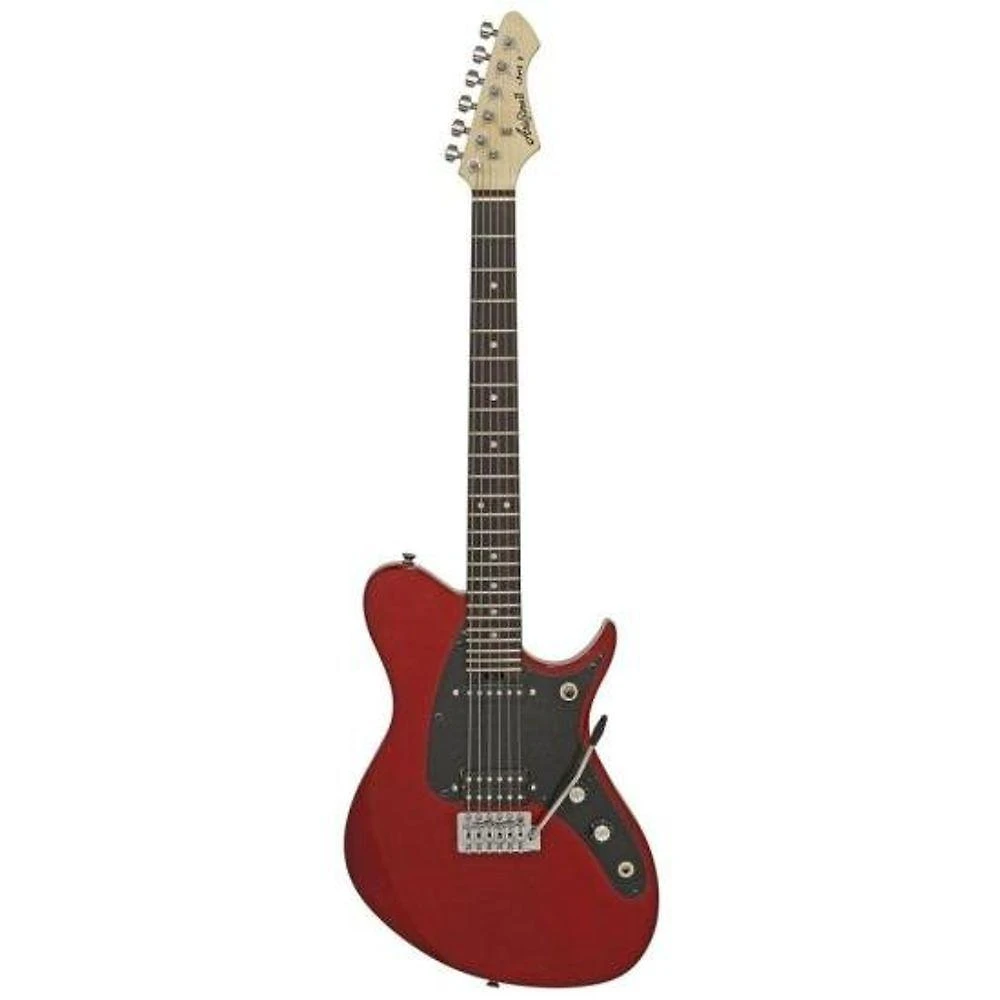 Guitarra Elétrica Aria Pro II J-1 com Captadores Alnico-5 e 24 Trastes Candy Apple Red Aria Guitars