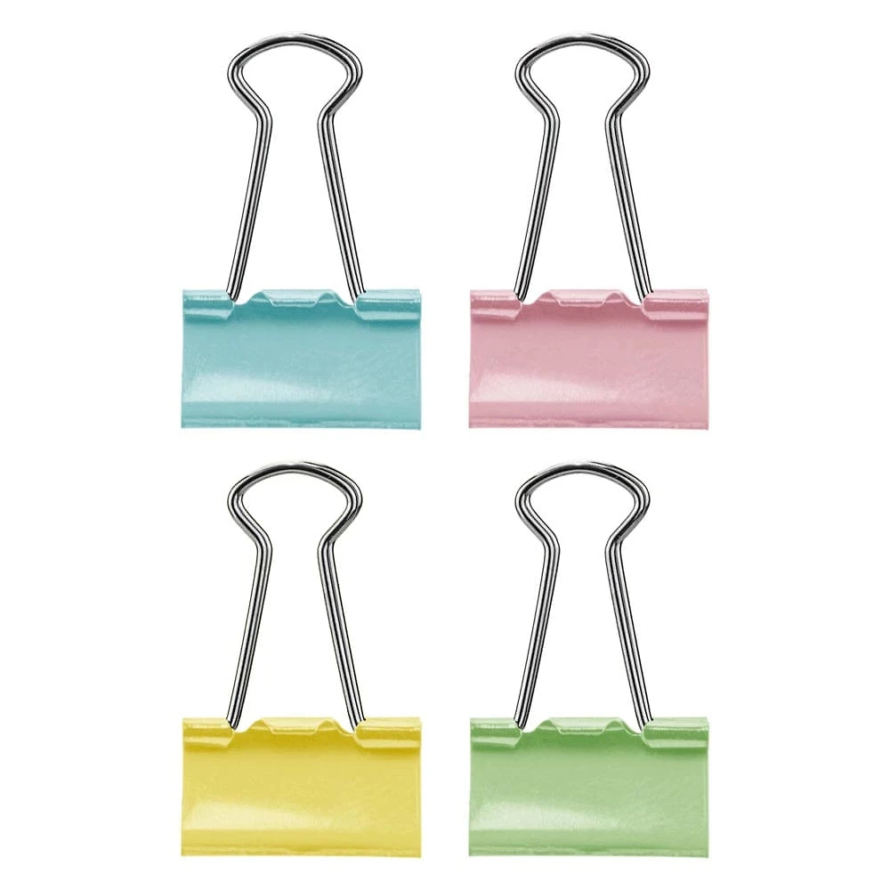Binder Clip Le 19mm com 20 Unidades Pastel