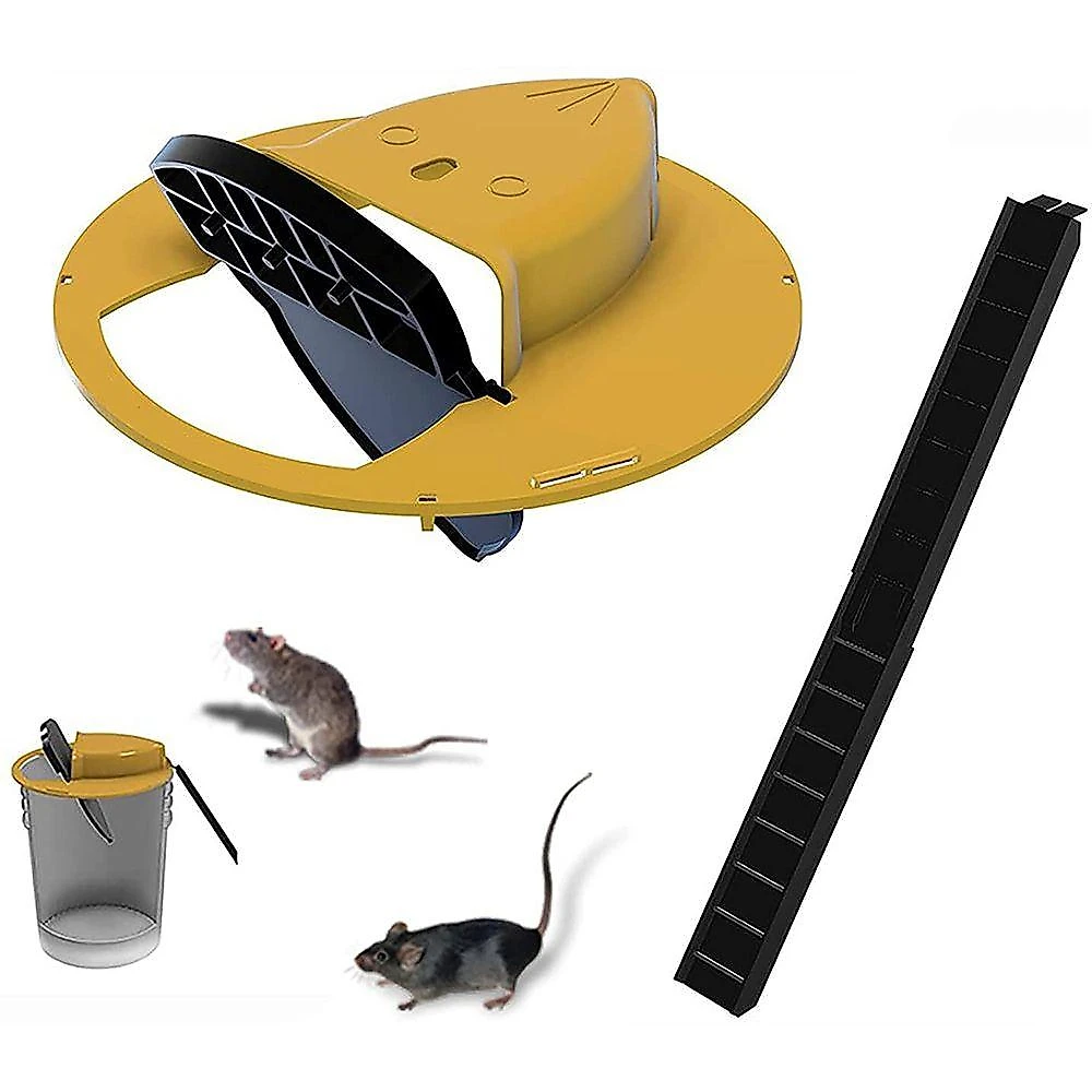 Armadilha Ratoeira Ratazanas Balde Reutilizavel