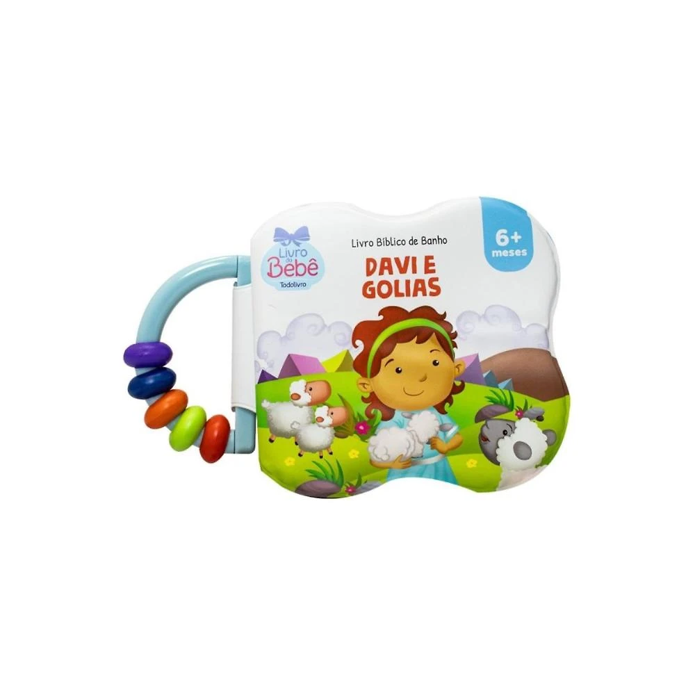 Livro Bíblico de Banho: Davi e Golias