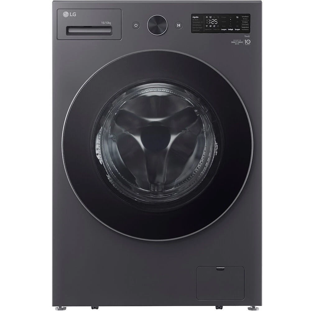 Lava e Seca WD16GNT 16Kg ou 10Kg Front Load Automático Touch LED LG