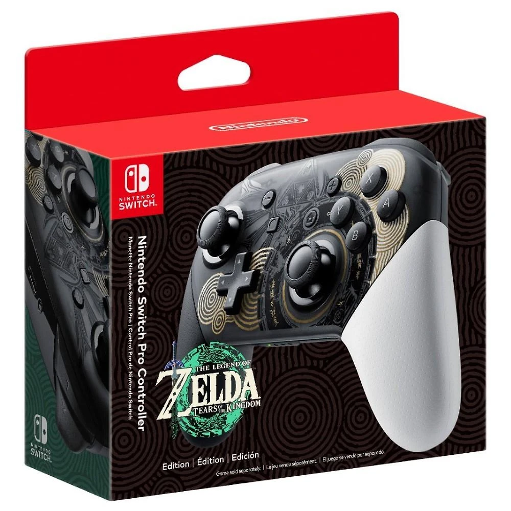Nintendo Switch Pro Controller Zelda Tears of the Kingdom