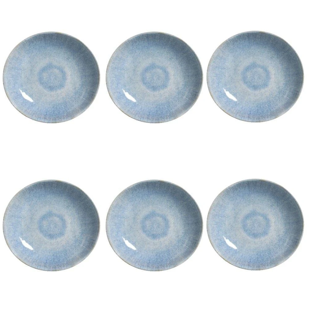 Conjunto De Pratos Fundos 06 Peças Bio Wave Porto Brasil