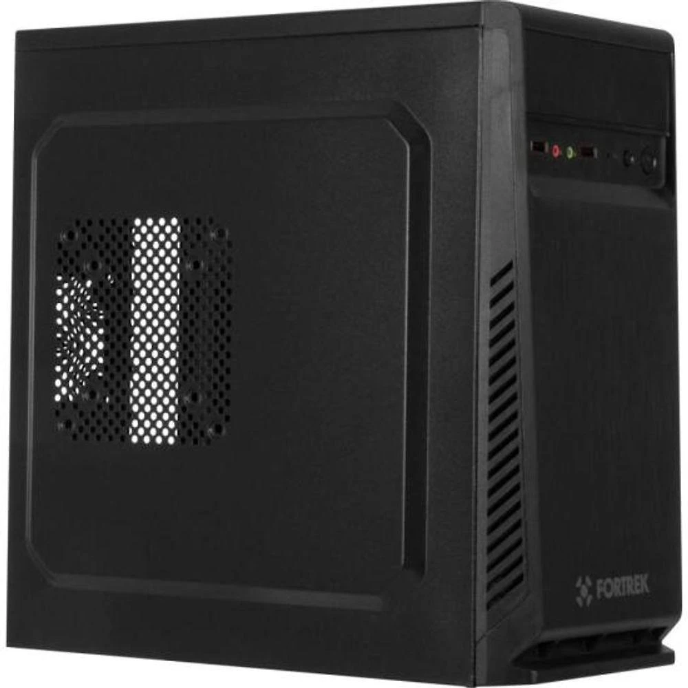Gabinete para Computador SC501BK Preto FK 651P ATX para placas-mãe Micro ATX e Mini ATX