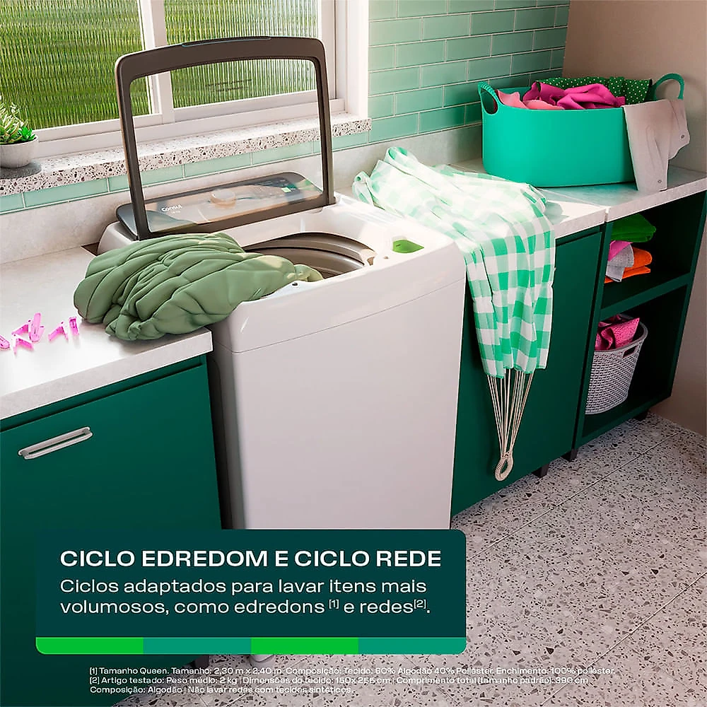 Máquina de Lavar 16Kg com Modo Eco CWN16AB Consul Branco - 110V