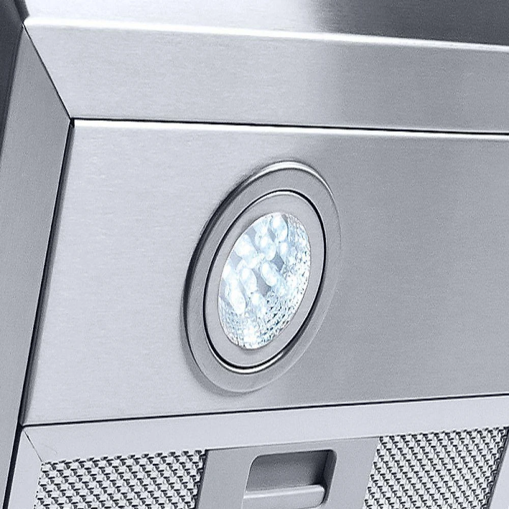 Coifa De Parede 75cm Vidro Reto Duto Slim Fogatti Inox 220V