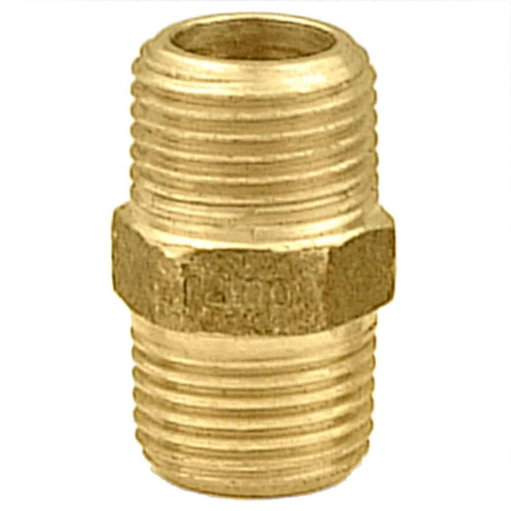Niple Duplo De Latão M1-2""xm1-2"" - 02.9.42.0018.02 - Ramo Niple Duplo De Latão M1-2"xm1-2" - 02.9.42.0018.02 - Ramo