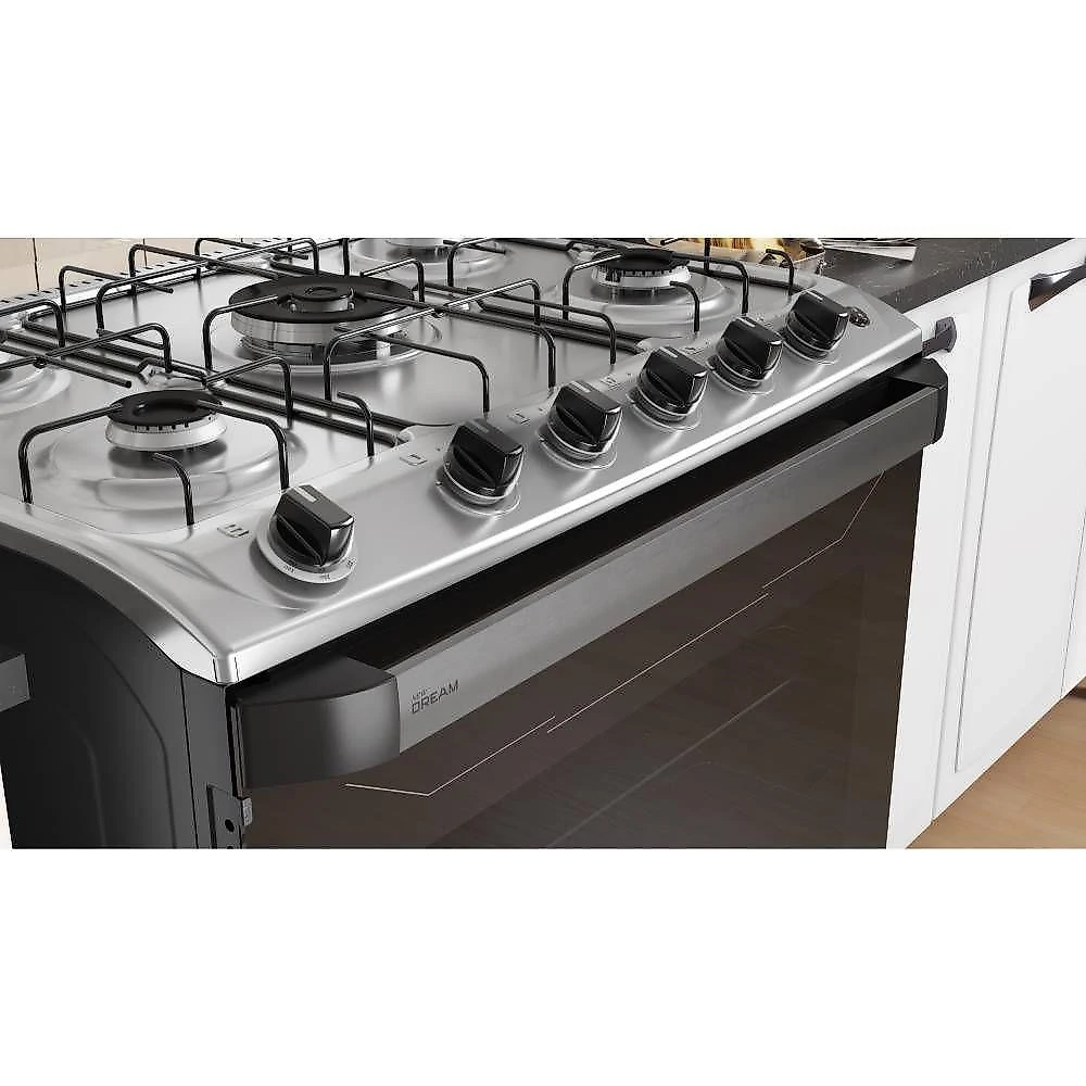 Fogão itatiaia new dream piso 5 bocas preto tripla chama bivolt 3700000325