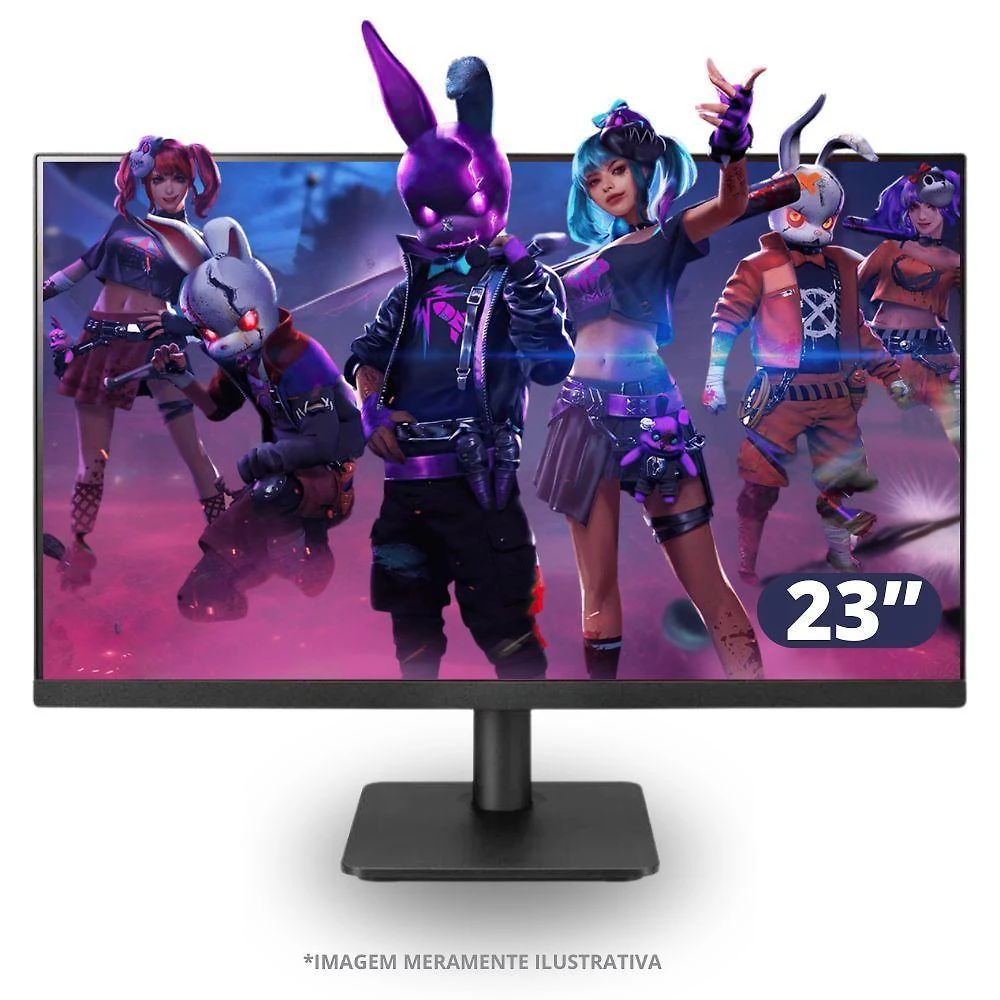 Miniatura Pc Gamer Amd Ryzen 5 5600gt, 16gb Ram, Placa De Video Radeon Vega 7, Ssd 240gb, Fonte 550w + Monitor 23" Led 75hz