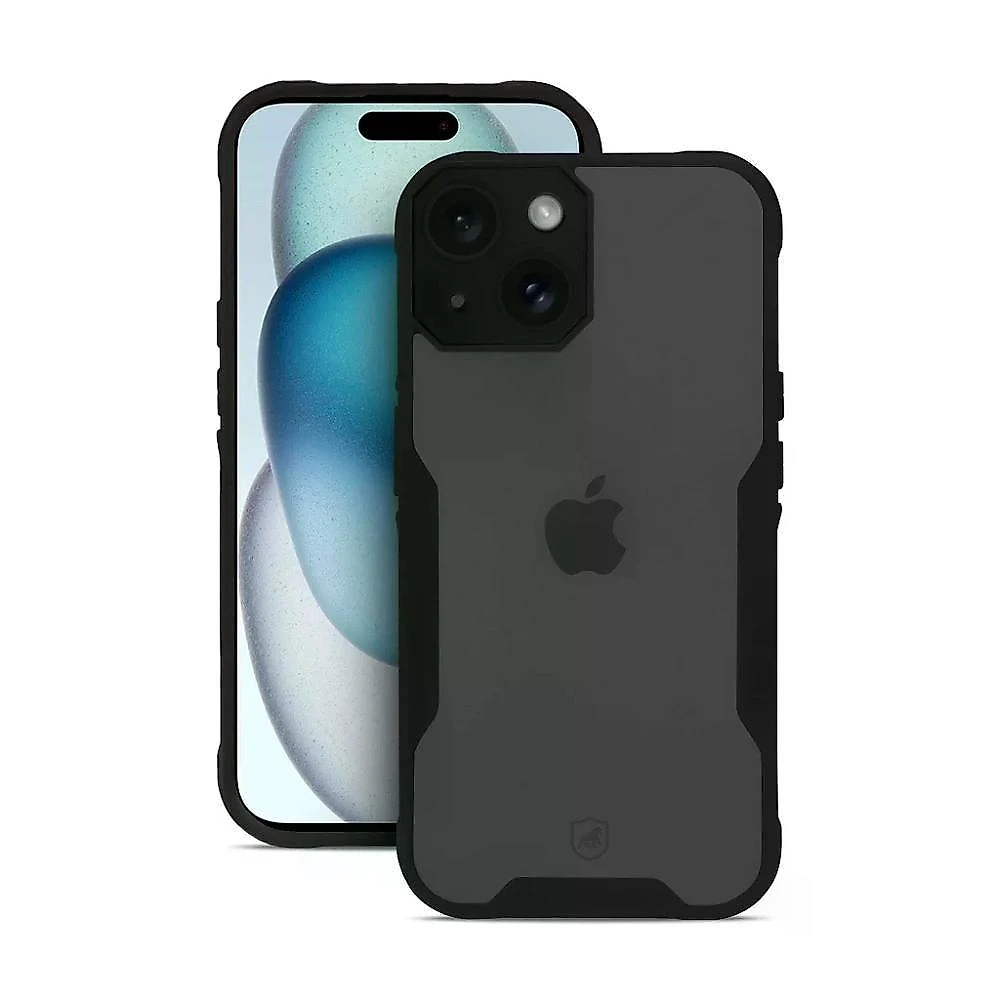 Kit Capa Dual Shock Sense E Pelicula Ultra Glass Para Iphone 15 - Gshield