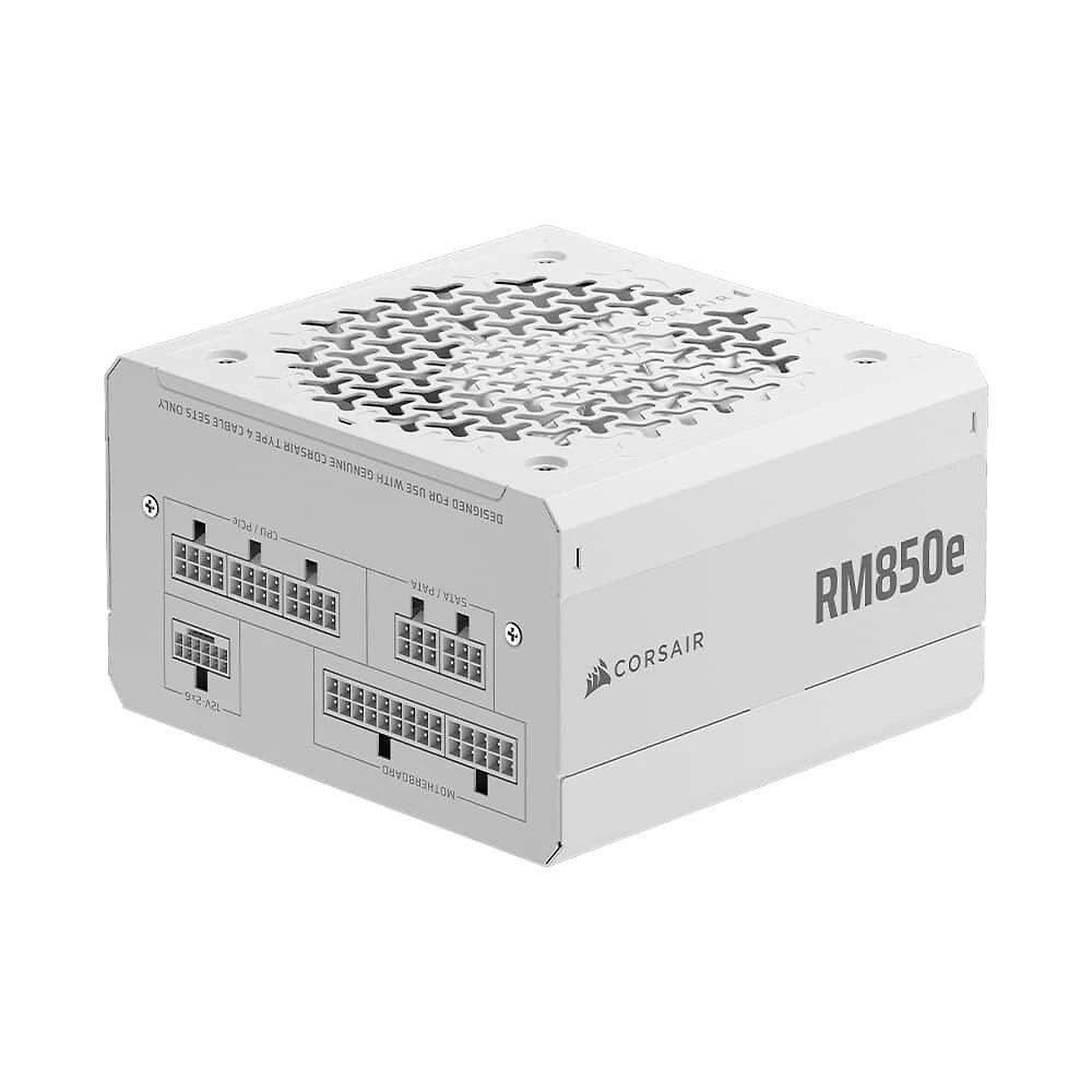Fonte CORSAIR RMe Series RM850e 2025, 850W, Full Modular, Cybenetics Gold, ATX, Branco - CP-9020293-BR
