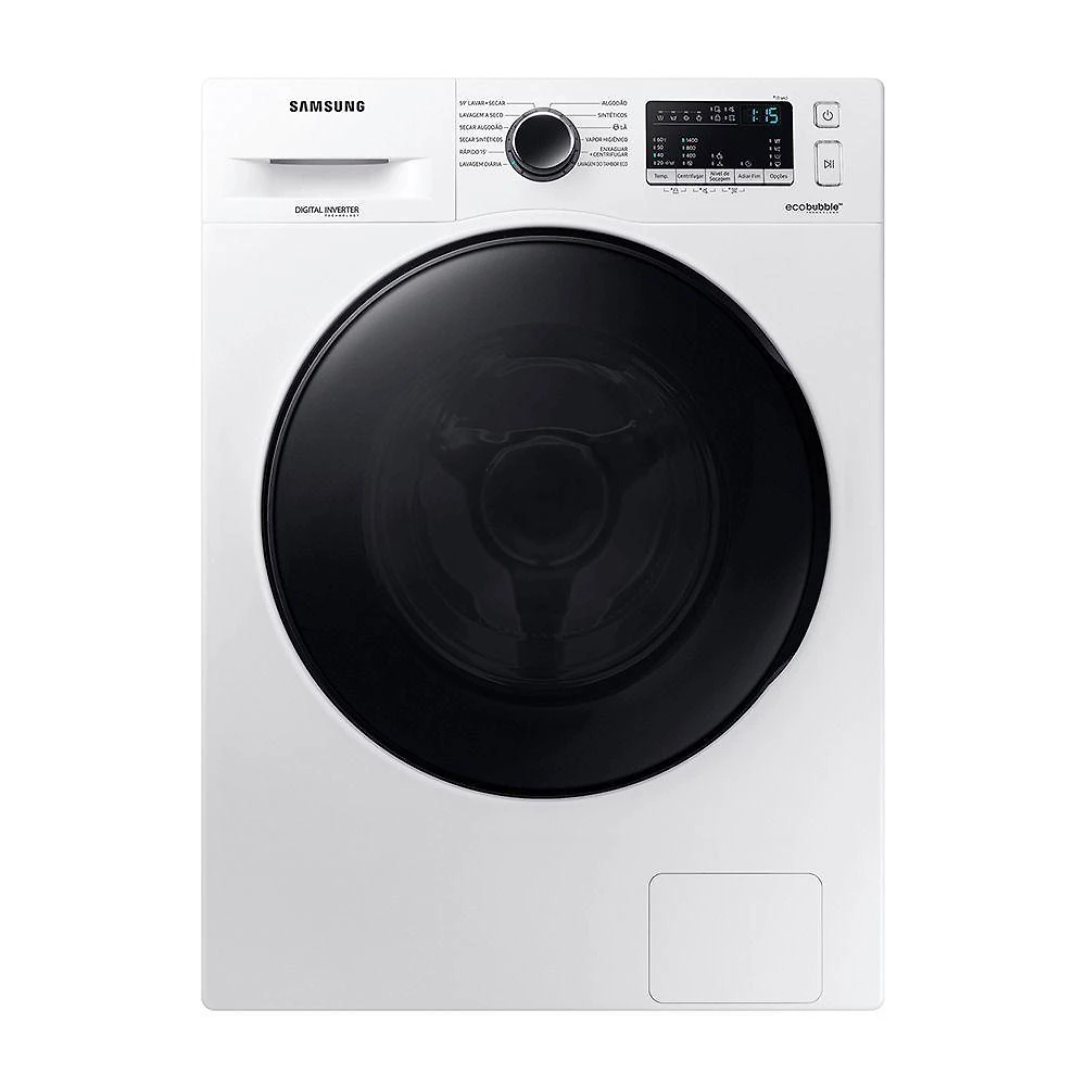 Lava E Seca Samsung 11kg WD11A WD11A4453BW Digital Inverter Ecobubble Branca 220V
