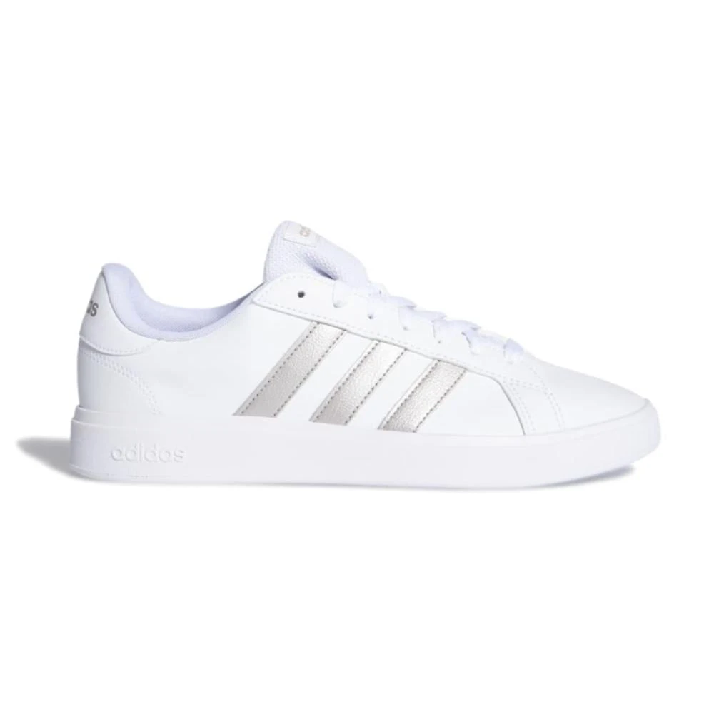 Miniatura Tênis Adidas Grand Court Base 2.0 Feminino BRANCO/PRATA - 38