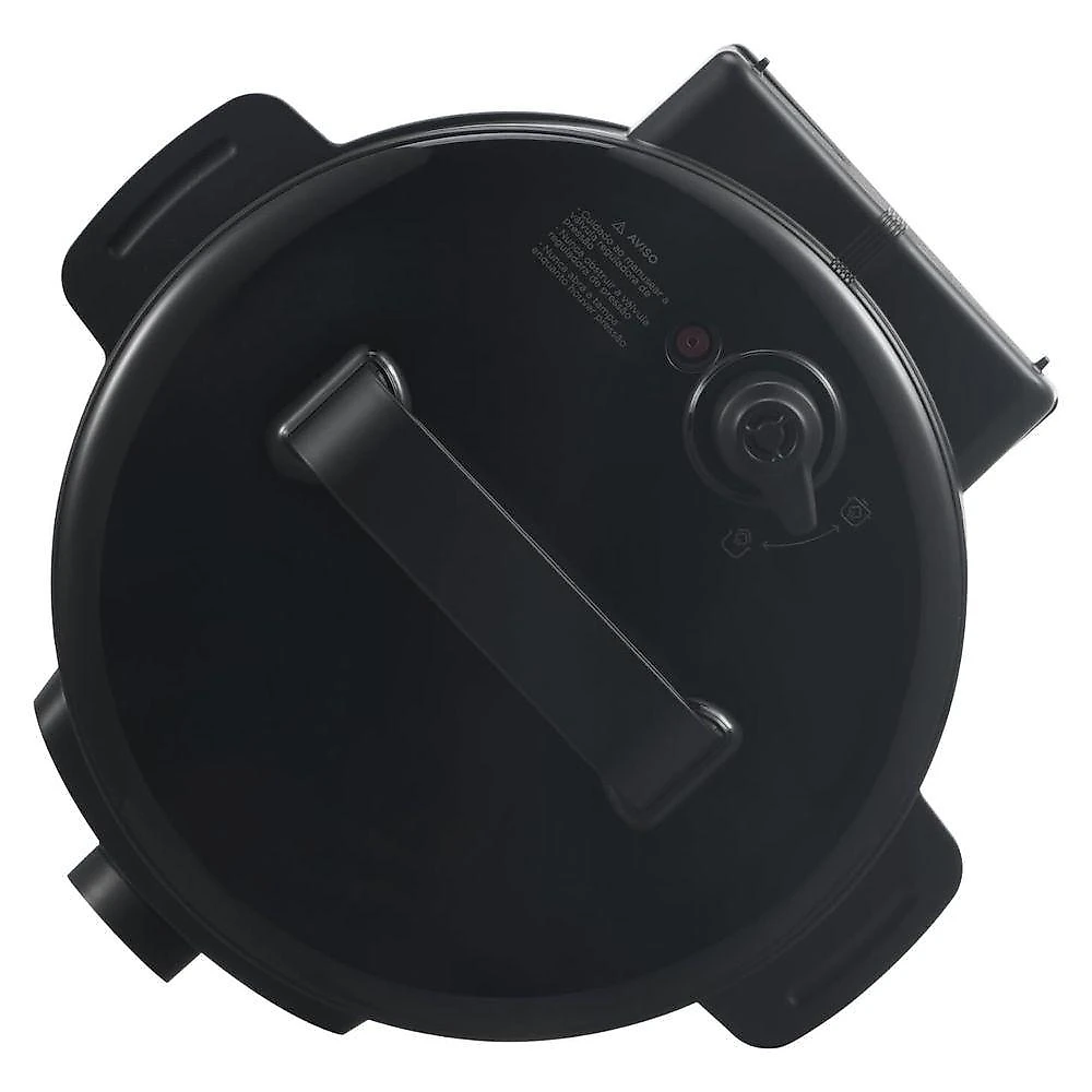 Panela de Pressão Elétrica Midea 4L Preta e Inox com Função 4 em 1 110V