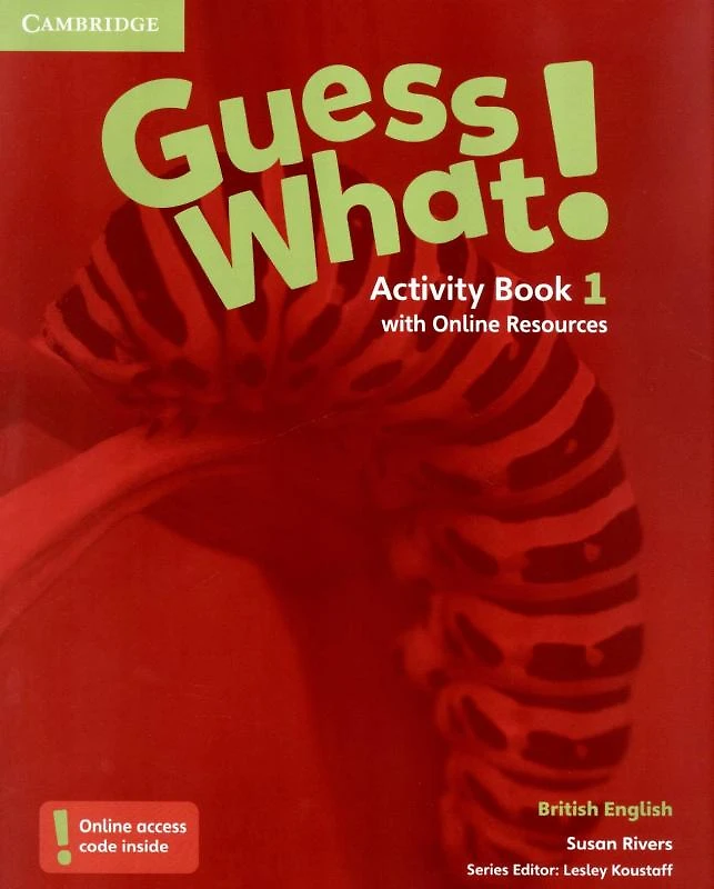 Guess What! 1 Ab With Online Resources - British