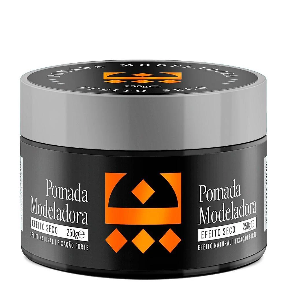 Kit Pomada Efeito Seco + Brilho + Neutro Embaixador 250G