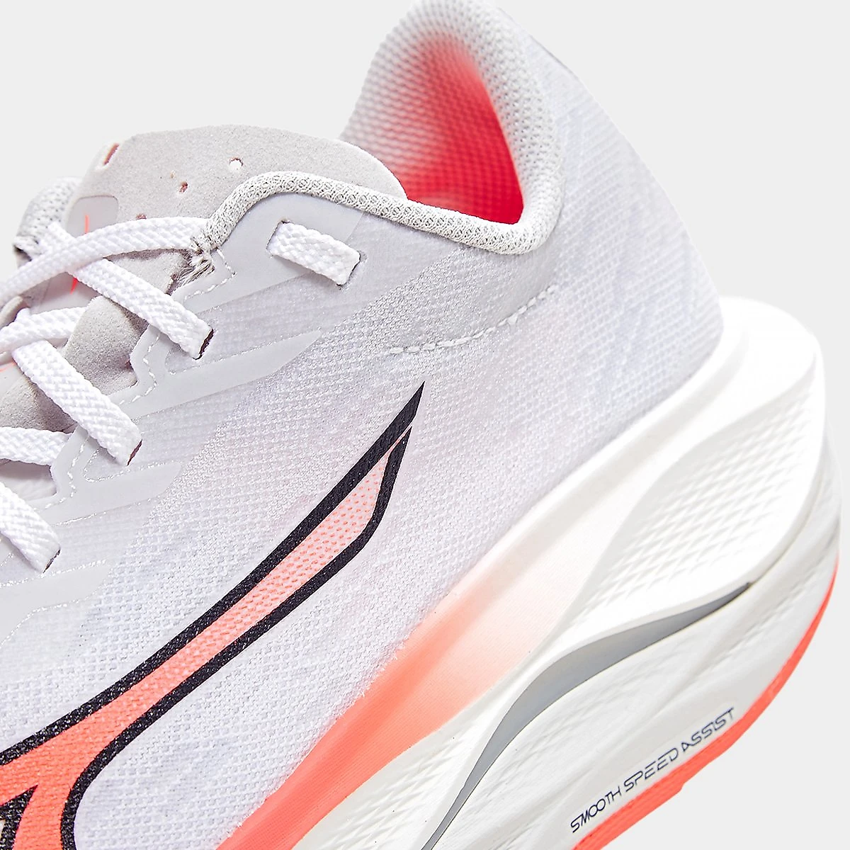 Tênis Mizuno Wave Rebellion Flash 3 Feminino Branco+Laranja - 34