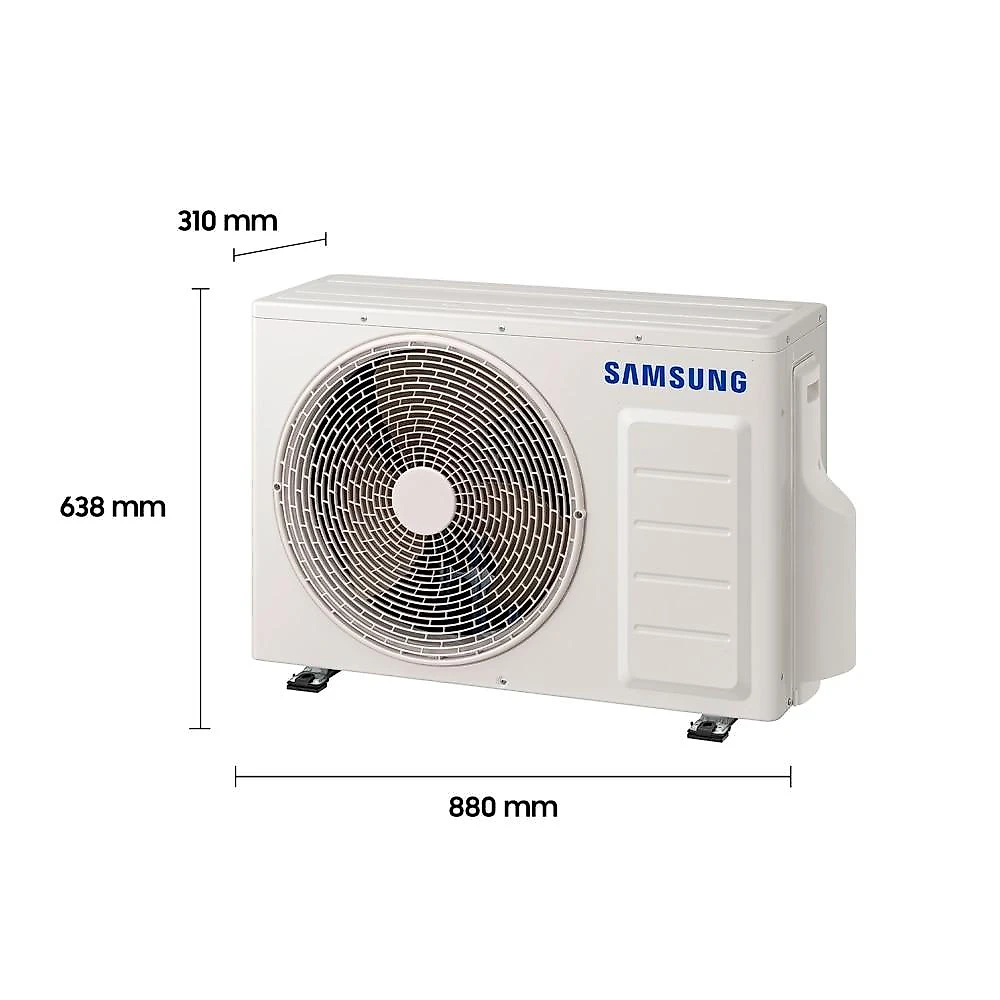 Ar-Condicionado Split Inverter 24000 BTUs Samsung WindFree AI Wi-Fi High Wall Só Frio AR60F24D1AWNAZ/AR60F24D1AWXAZ 220V
