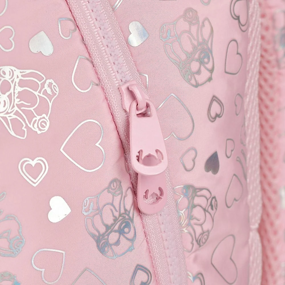 Mochila de 4 Rodinhas Feminina Stitch & Angel Rosa Claro Rosa claro