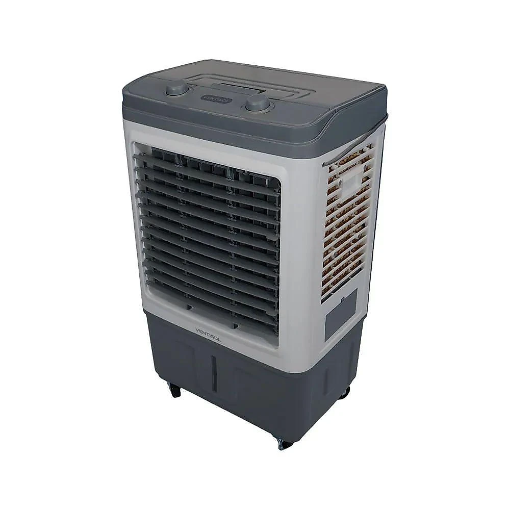 Climatizador de Ar Evaporativo Ventisol 150W Branco e Cinza Clin 35 Pro-01 220V