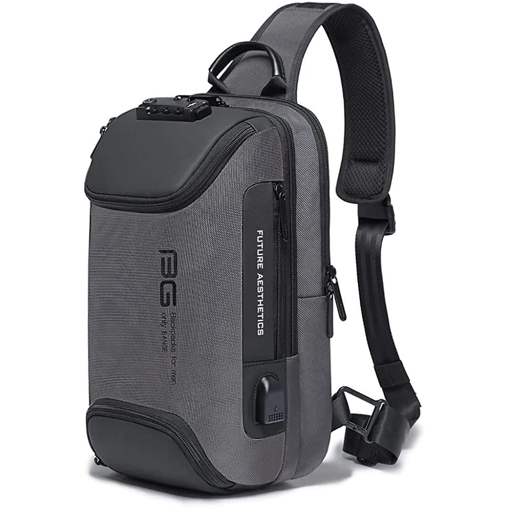 BANGE Mochila para Laptop 24 cm com Porta Carregador USB e À
