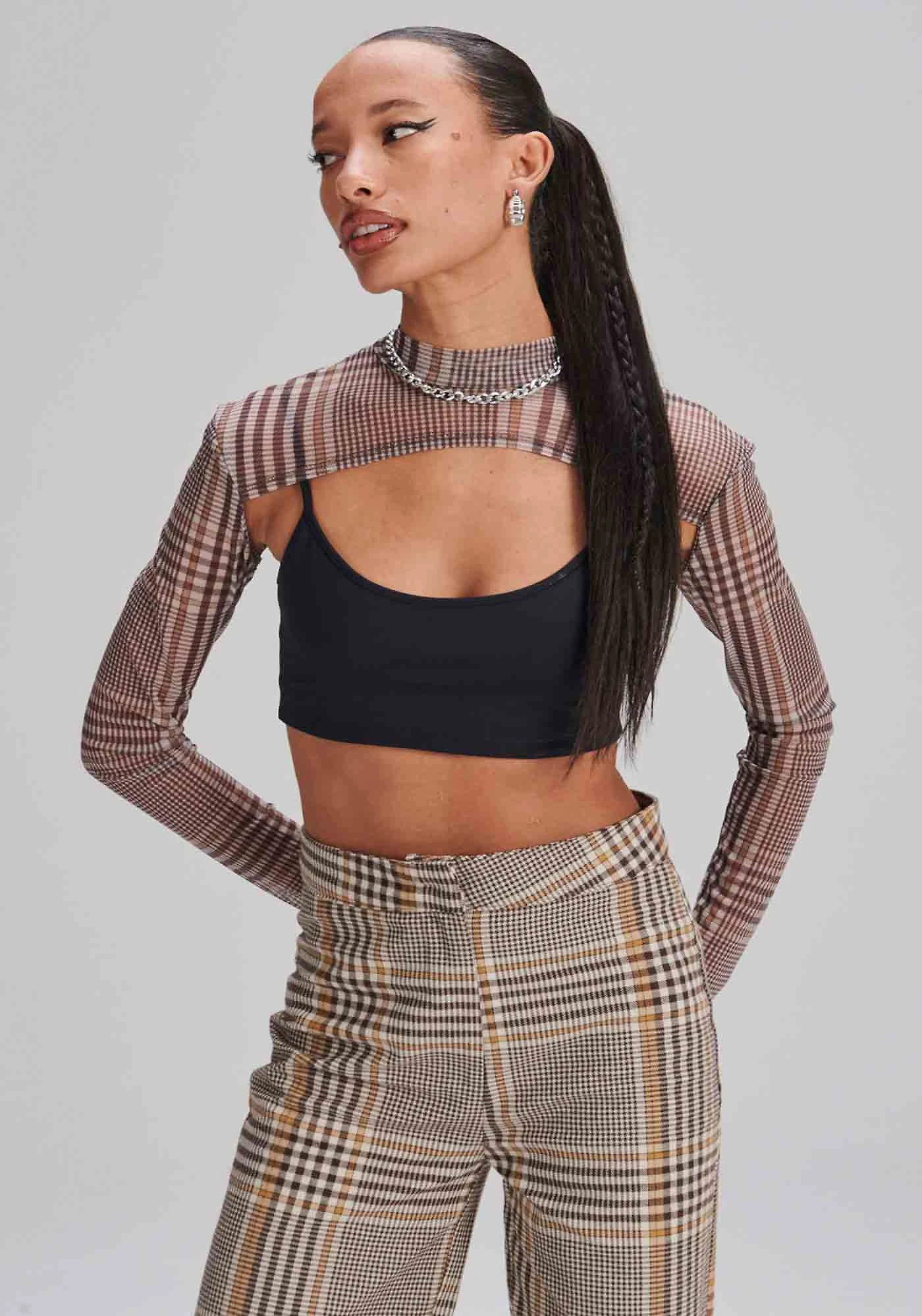 Blusa Manga Longa + Top