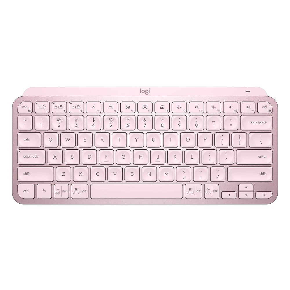 Teclado sem fio Logitech MX Keys Mini - Rosa