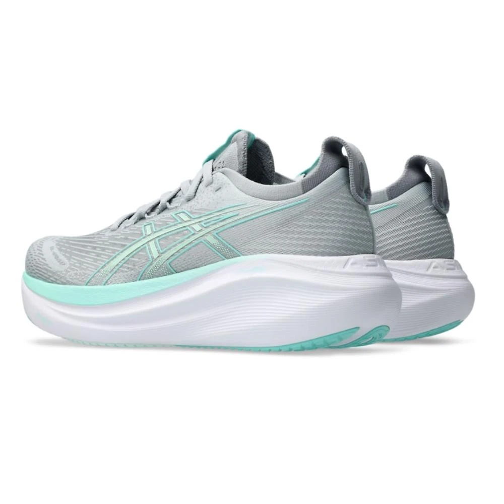 Miniatura Tênis Asics Gel-Nimbus 27 Feminino CINZA/VERDE CLARO - 34