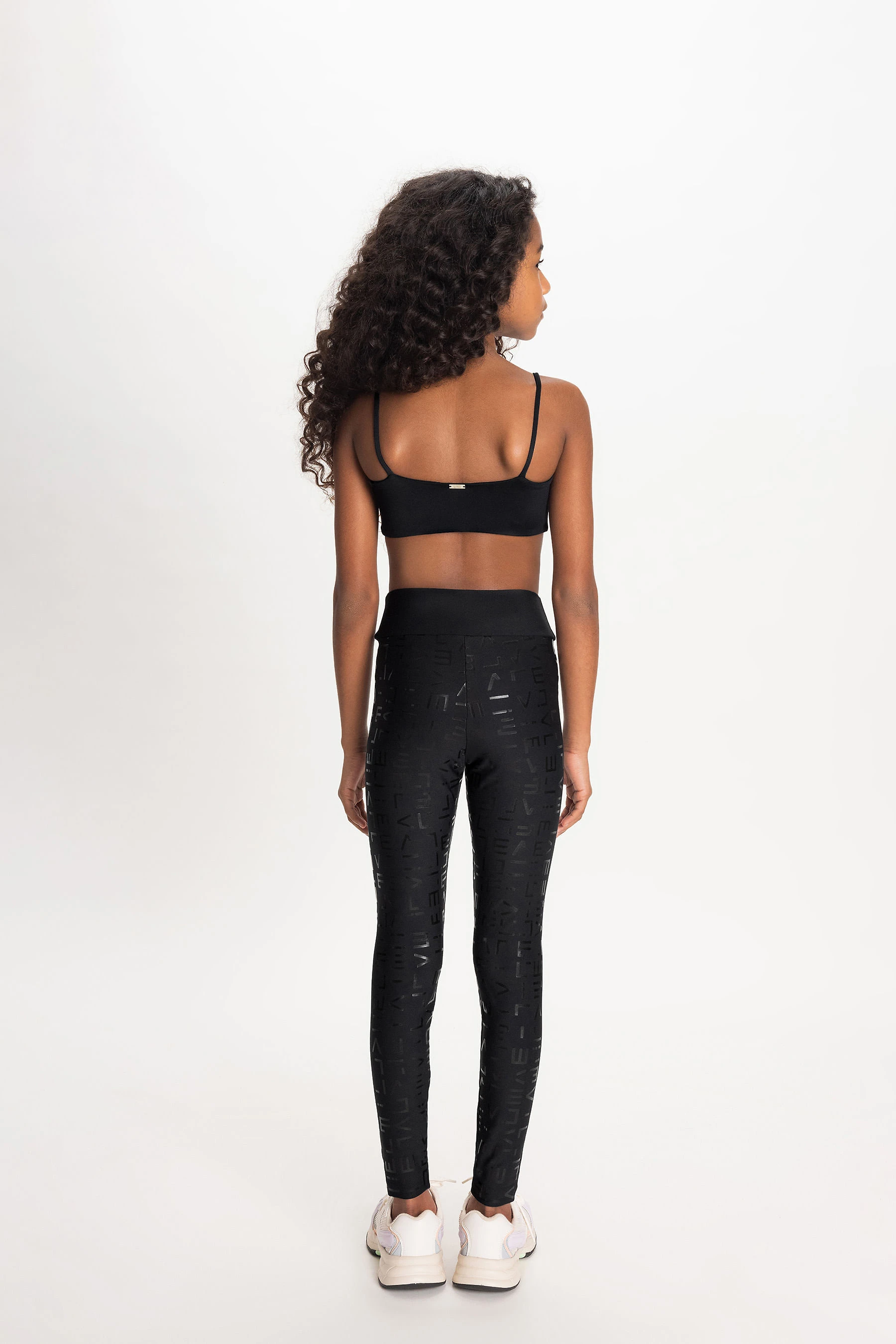 Miniatura Legging LIVE! Holographic Kids - Preto - LIVE! Preto - 10