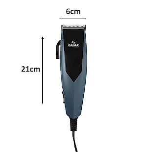 Máquina de Cortar Cabelo GA.MA Italy GM Master 4 Pentes - Preto e Azul 110V