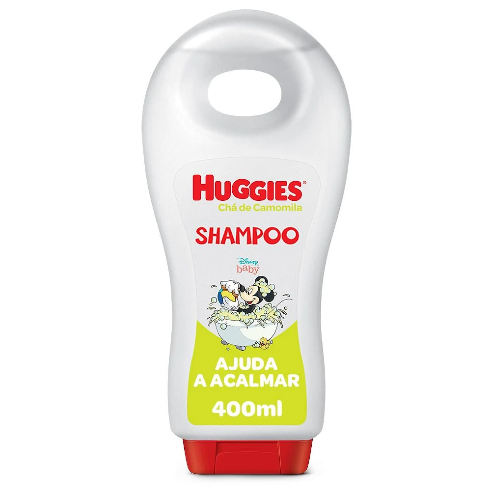 Shampoo Infantil Huggies Chá de Camomila 400ml