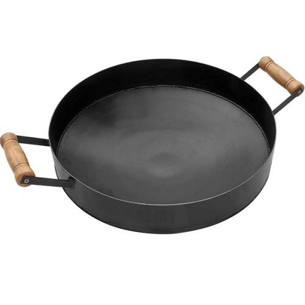 Disco para Fogareiro Disco Lixado 16'' com Borda para Uso Culinário em Geral Papaléguas