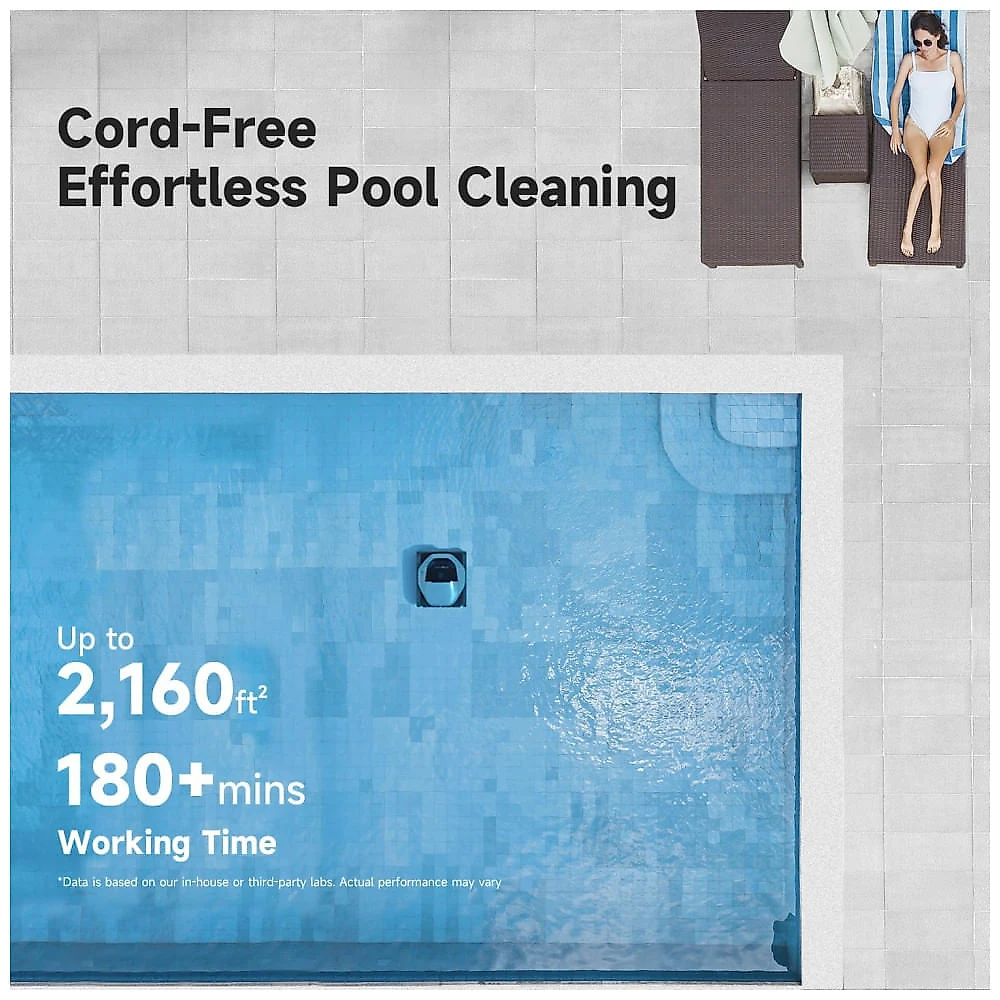 Robô Aspirador para Piscinas AIPER Scuba X1 Pro Max, Preto e Cinza, Mapeamento Inteligente, Roteiro Adaptativo, Dupla Filtração, Modelo 2025﻿