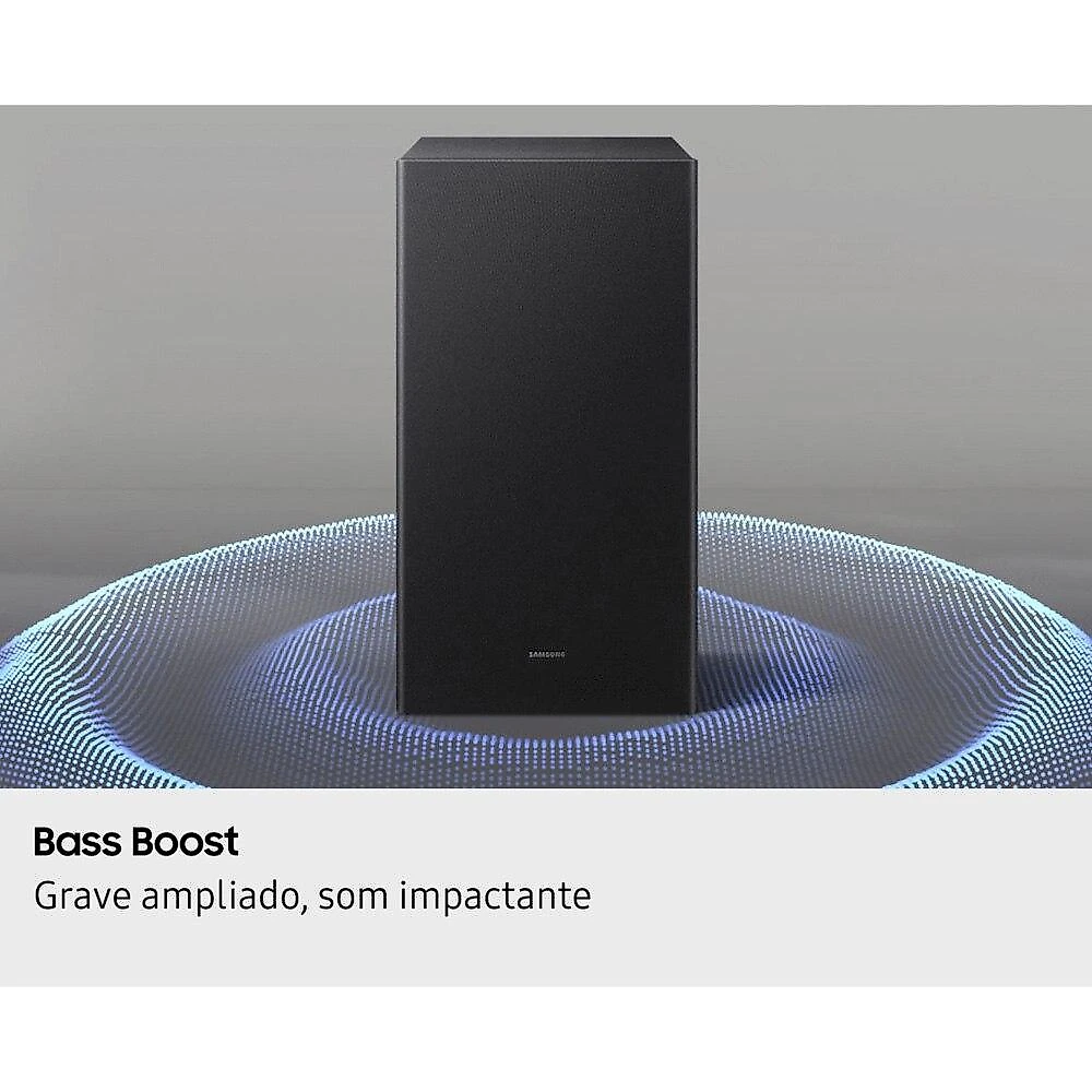 Soundbar Samsung Série B HW-B450F 2.1 canais Subwoofer - 2025