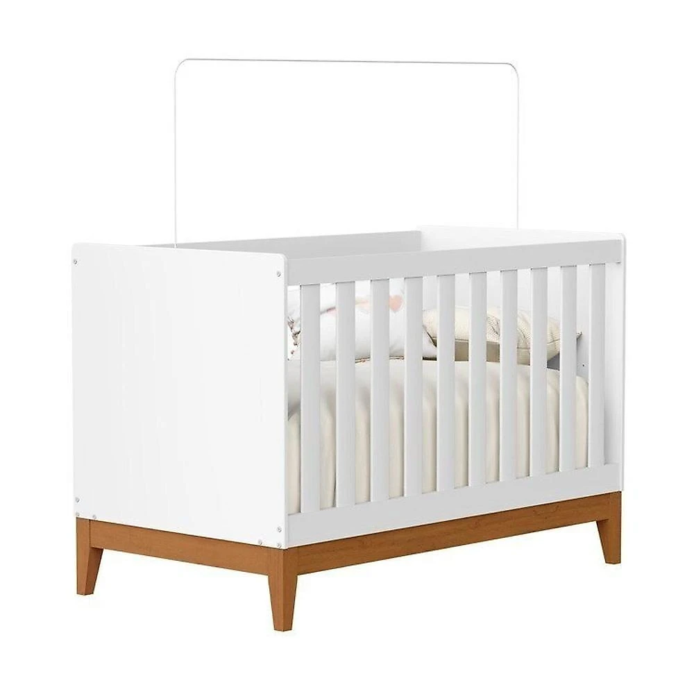 Quarto Completo Flip com Roupeiro 3 Portas Branco Fosco