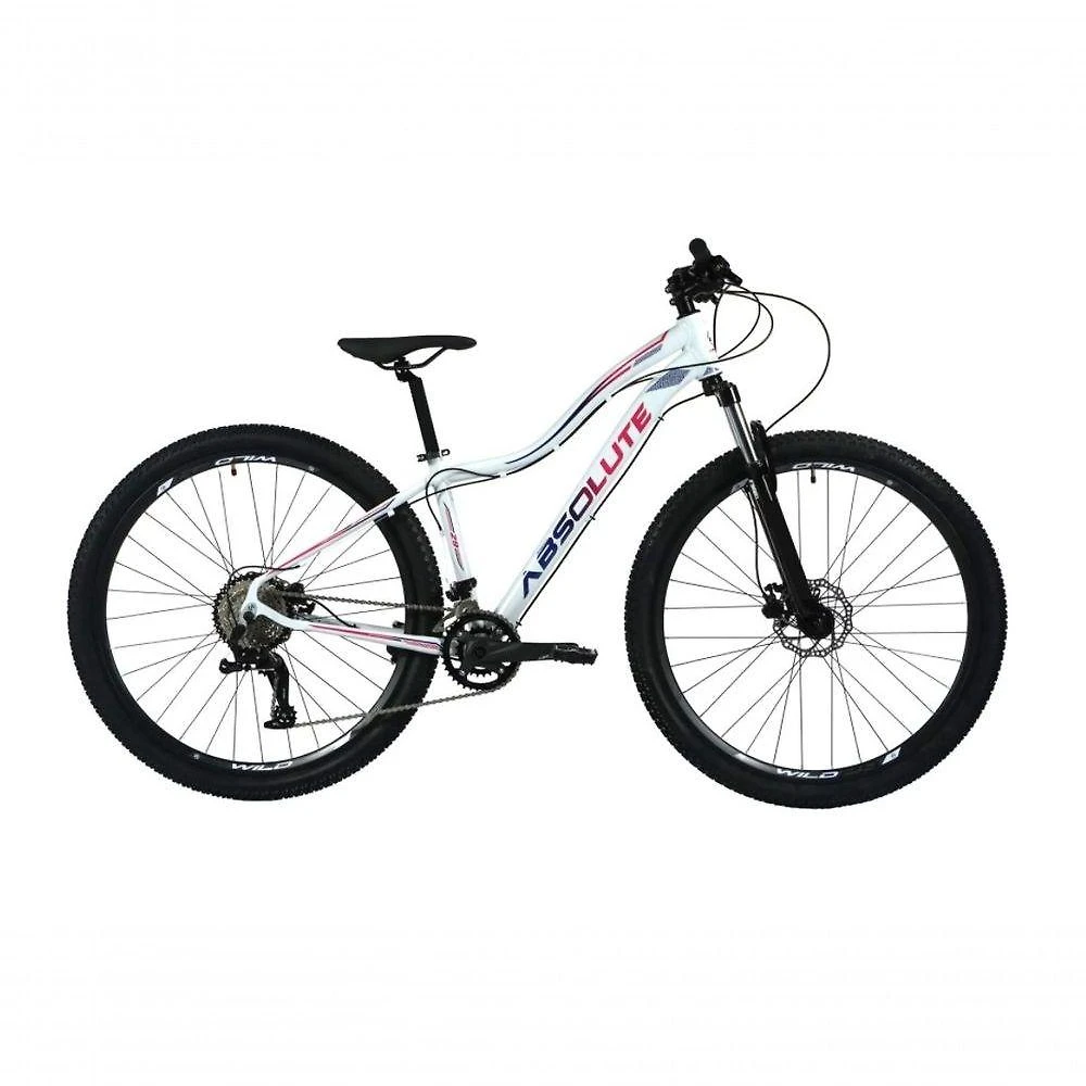 Bicicleta Aro 29 Absolute Hera Alumínio 2x9 Freios Hidráulicos Garfo Com Trava K7 18v Mtb Branco 15