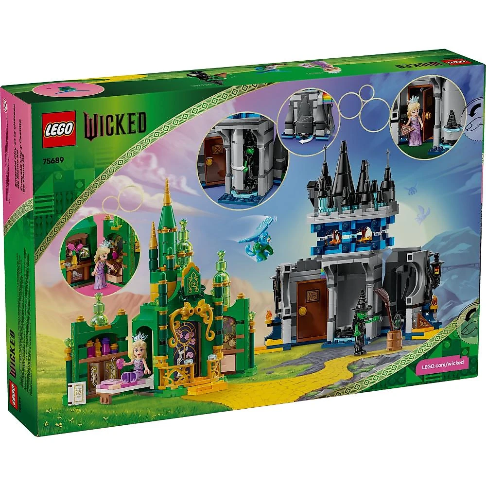 Lego® wicked - cidade das esmeraldas e castelo kiamo ko