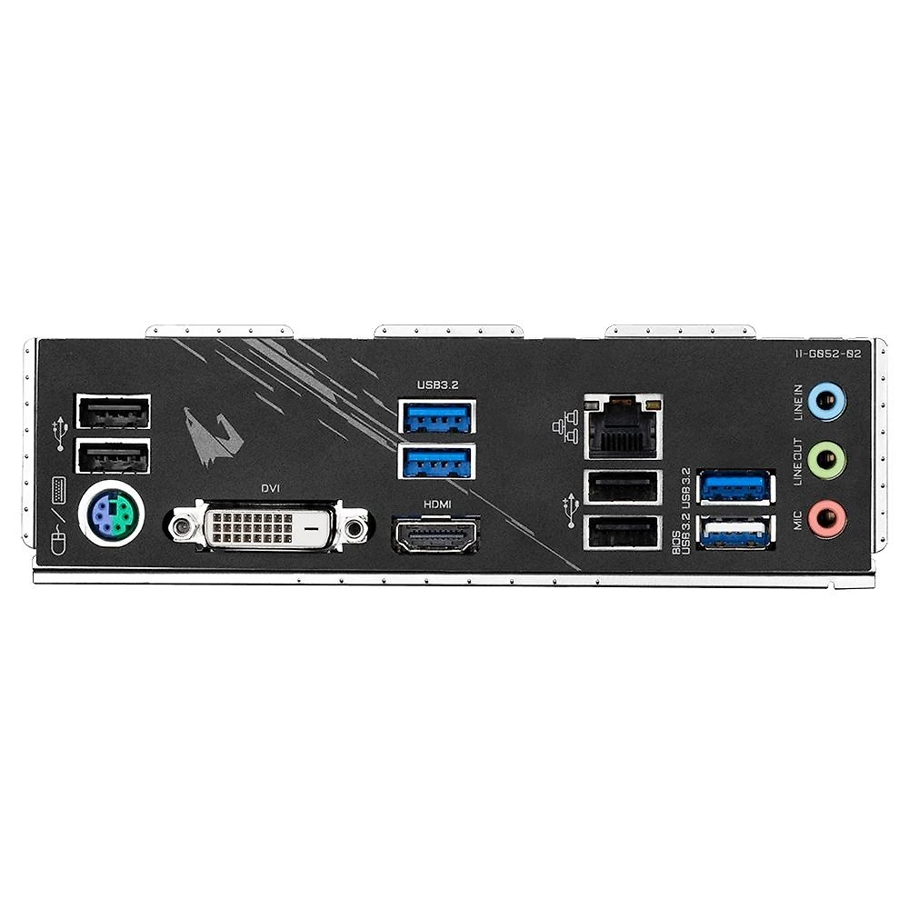 Miniatura Placa-Mãe Gigabyte B550M Aorus Elite Rev. 1.3, AMD AM4, Micro ATX, DDR4, Preto - B550M AORUS ELITE